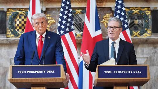 Staatsbesuch von Präsident Trump in Großbritannien