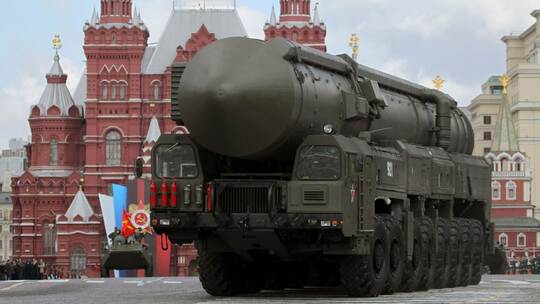 Militärparade in Moskau