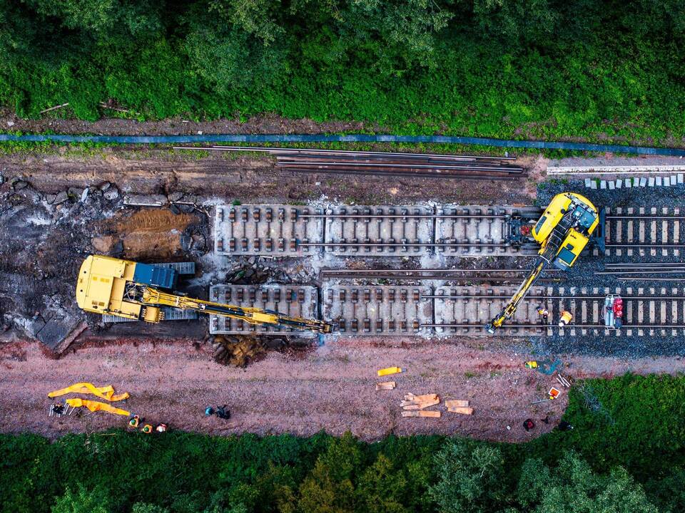 Gleiserneuerung bei Bahn-Generalsanierung Berlin-Hamburg