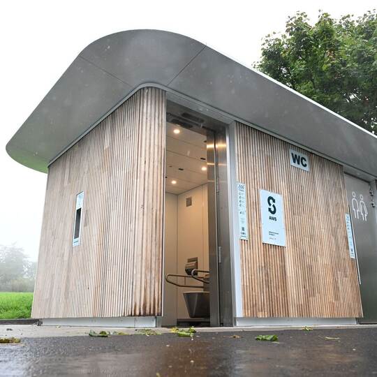 Toilettenhaus kostet 600.000 Euro