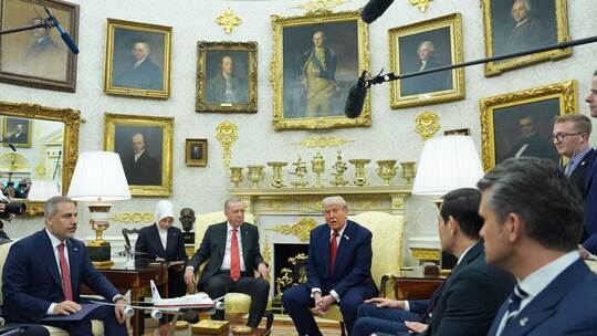 US-Präsident Trump empfängt türkischen Präsidenten Erdogan