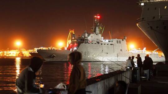 Spanisches Patrouillenschiff soll Gaza Hilfskonvoi unterstützen Spanisches Patrouillenschiff soll Gaza Hilfskonvoi unterstützen