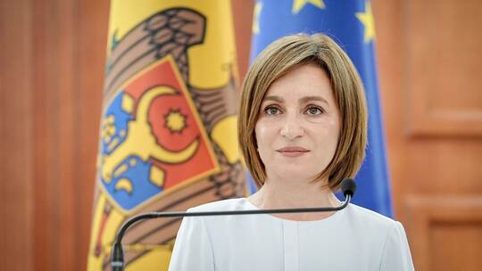 Präsidentin der Republik Moldau Maia Sandu