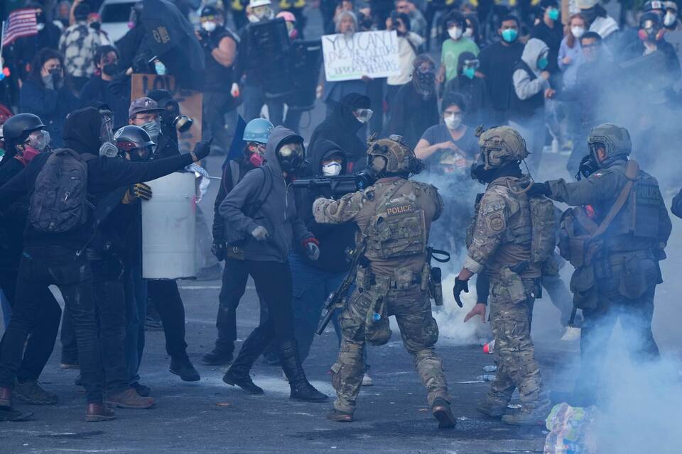 Proteste in den USA - Portland