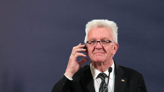 Winfried Kretschmann in Serbien