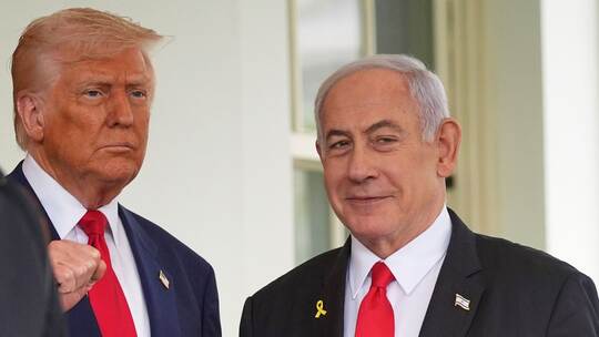US-Präsident Donald Trump und Israels Ministerpräsident Netanjahu US-Präsident Donald Trump und Israels Ministerpräsident Netanjahu