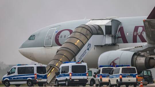 Abschiebeflug ab Flughafen Leipzig