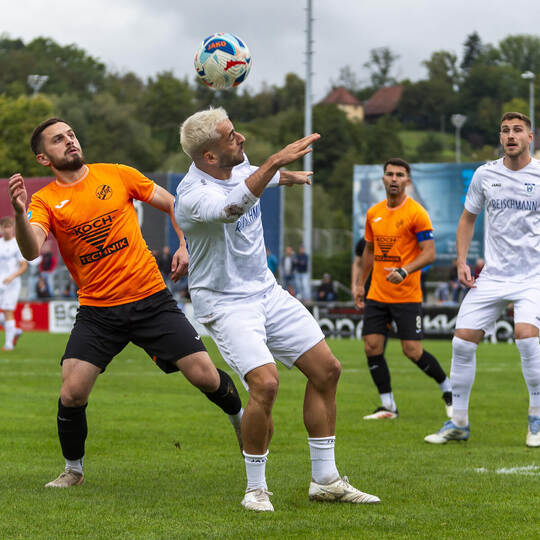 GER, FV Ravensburg vs 1. CFR Pforzheim, Fussball, Oberliga BW, Spieltag 10, Saison 2025/26, 27.09.2025