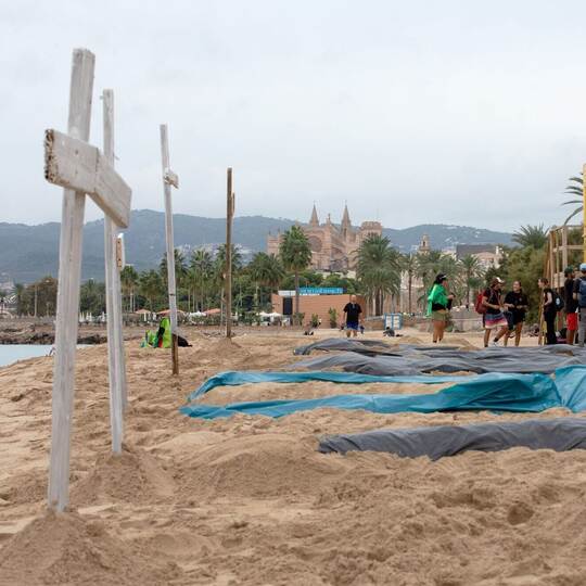 Rettungsschwimmer streiken auf Mallorca