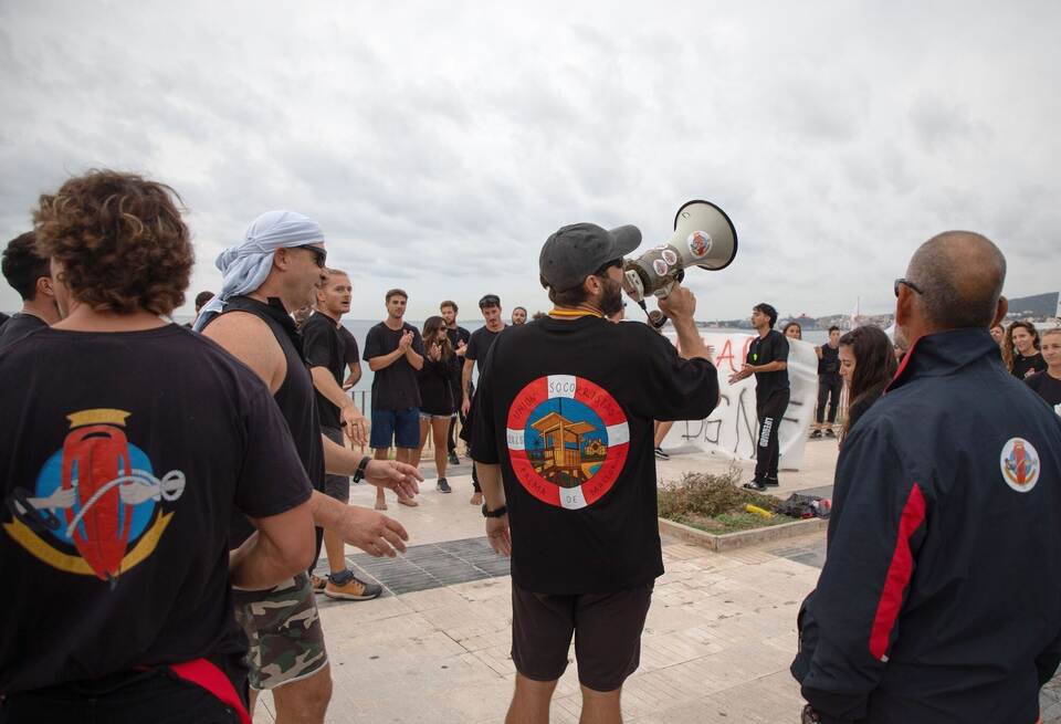Rettungsschwimmer streiken auf Mallorca Rettungsschwimmer streiken auf Mallorca