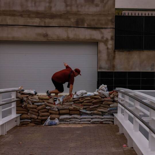 Hochwasser nach Starkregen in Spanien