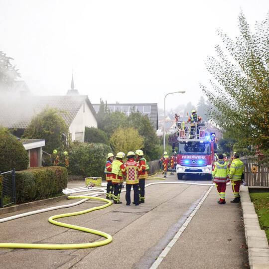 Brand Einfamilienhaus Marienstraße