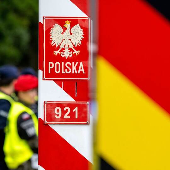 Kontrollen an der deutsch-polnischen Grenze - Ahlbeck