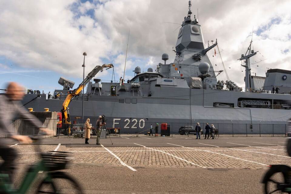 Deutsche Fregatte «Hamburg»