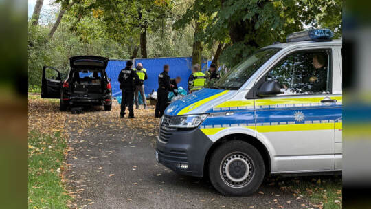 Brand in München - Großeinsatz von Polizei und Feuerwehr