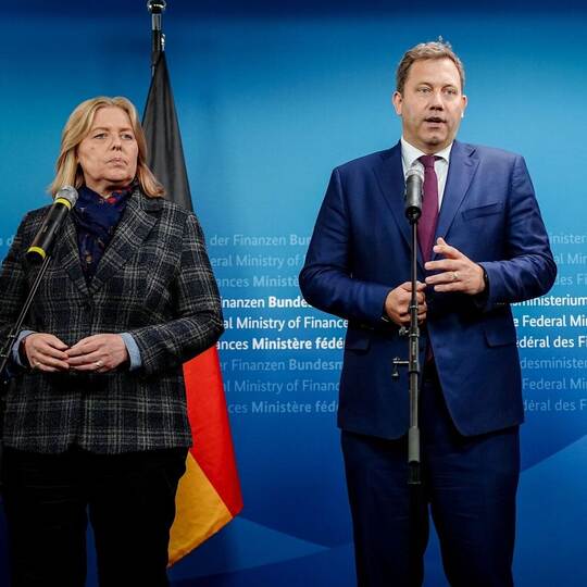 Stahl-Gespräch Finanzminister Klingbeil