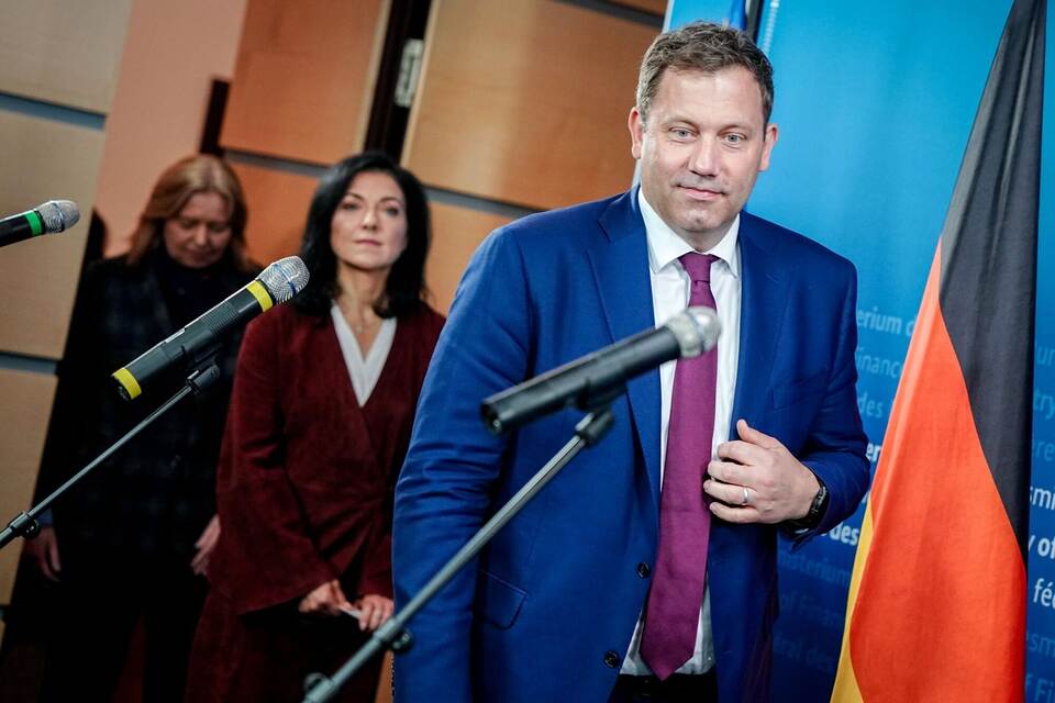 Stahl-Gespräch Finanzminister Klingbeil