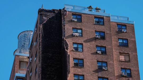 Gebäudeeinsturz in New York