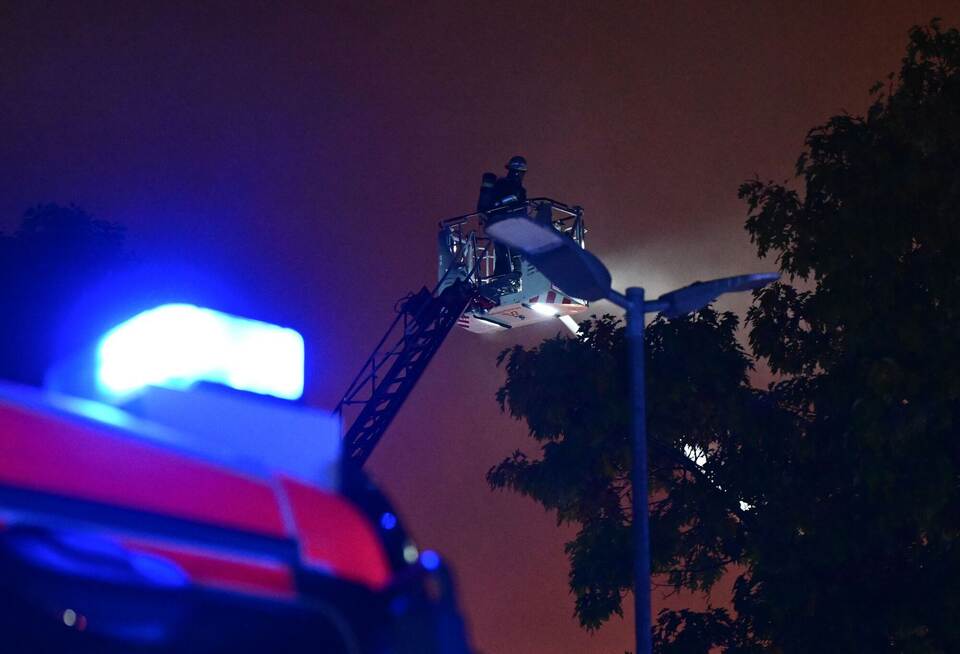 Brand in Freiburger Industriegebiet