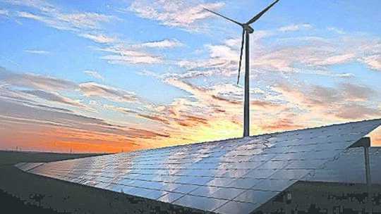 Wind- und Solarenergie
