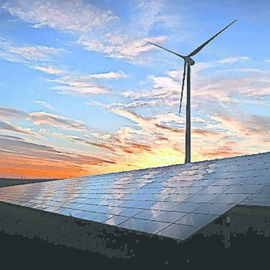 Wind- und Solarenergie
