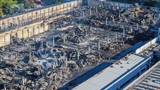 Millionenschaden nach Brand in Freiburger Industriegebiet