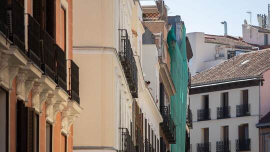 Gebäudeeinsturz in Madrid