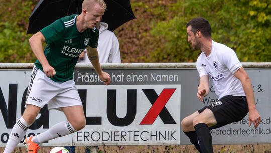 Noah Reinle (links) gehört als erfahrener Spieler zu den Leistungsträgern beim TuS Bilfingen. Das Spiel gegen den FC Birkenfeld