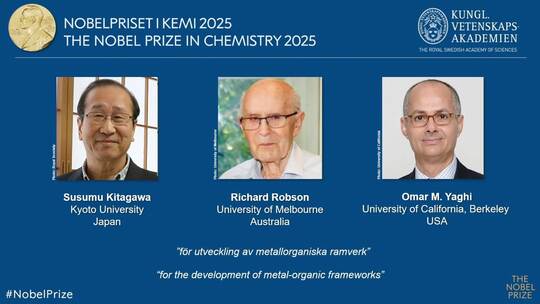 Nobelpreise 2025 - Chemie Nobelpreise 2025 - Chemie
