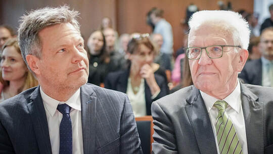 Robert Habeck und Winfried Kretschmann