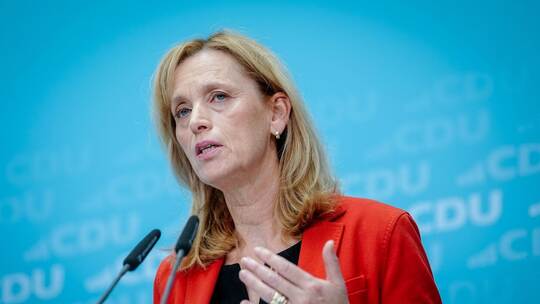 Karin Prien (CDU), Bundesministerin für Bildung Karin Prien (CDU), Bundesministerin für Bildung