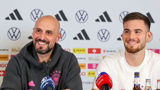 Fußball U21 Abschlusspressekonferenz