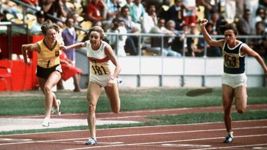 Olympiasiegerin Annegret Richter wird 70 Olympiasiegerin Annegret Richter wird 70