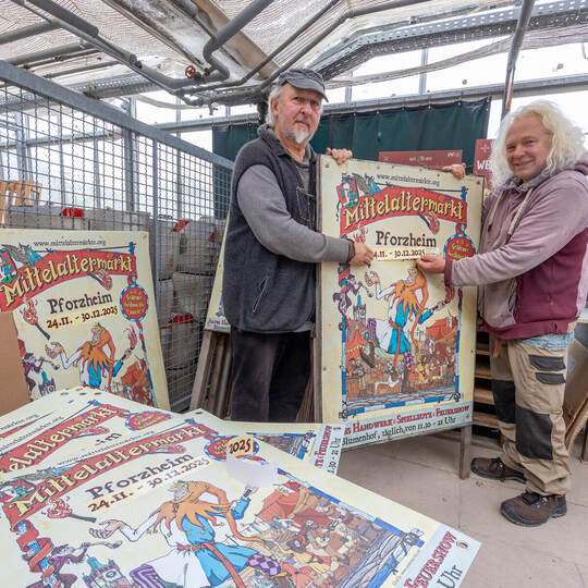 Vorbereitungen Mittelaltermarkt