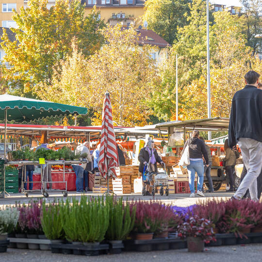 Herbstfest Wochenmarkt
