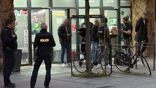 Schüsse auf Marktplatz in Gießen