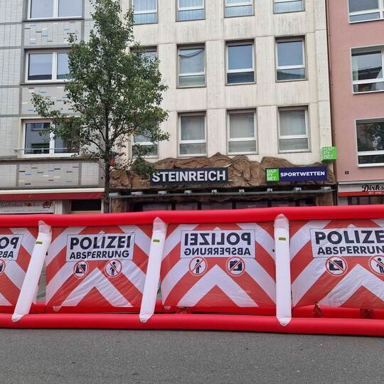 Schüsse auf Marktplatz in Gießen