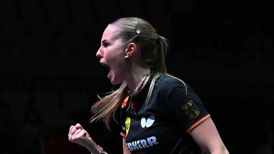 Tischtennis-Star Annett Kaufmann