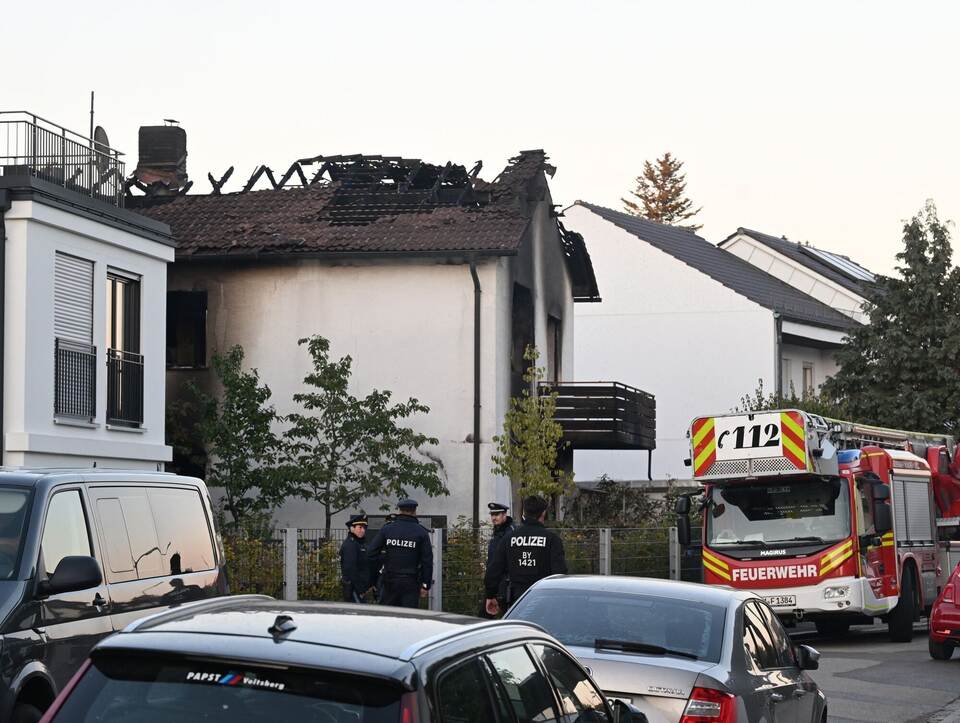 Nach Brand in München Nach Brand in München