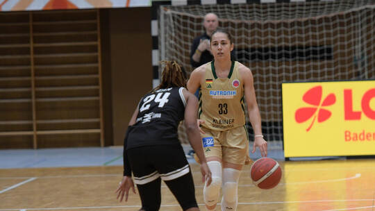Karina Konstantinova (rechts) verbuchte mit Keltern einen weiteren Erfolg im EuroCup. Michael Ripberger