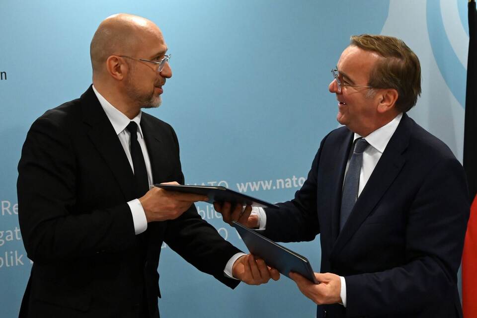 Deutschland und Ukraine vertiefen Rüstungskooperation Deutschland und Ukraine vertiefen Rüstungskooperation