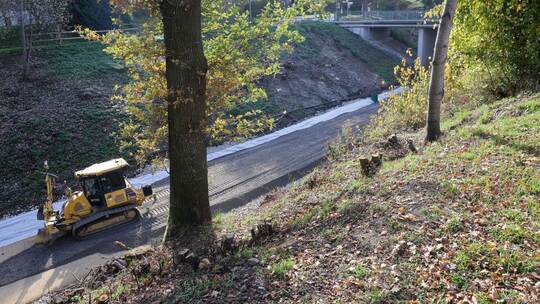 Gleisarbeiten nach Zugunglück