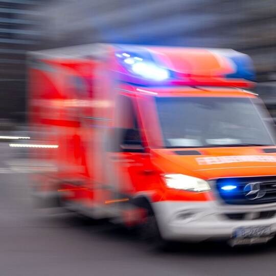 Krankenwagen im Einsatz