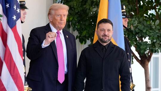 Trump empfängt Selenskyj im Weißen Haus Trump empfängt Selenskyj im Weißen Haus