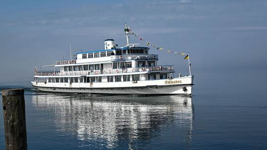 Weiße Flotte auf dem Bodensee