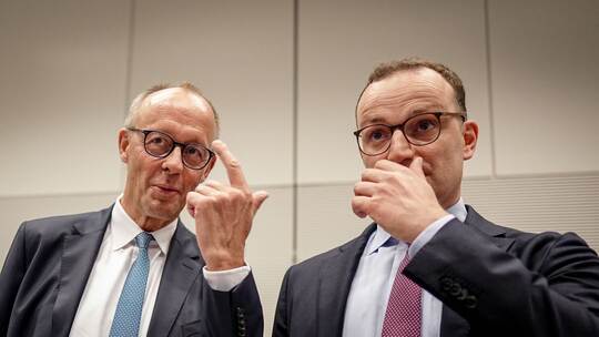 Merz und Spahn Merz und Spahn