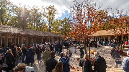 Einweihung Wildpark Besucherzentrum