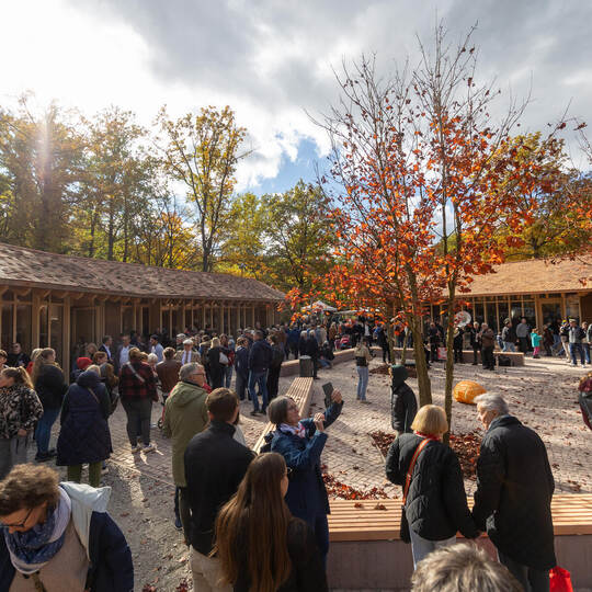 Einweihung Wildpark Besucherzentrum