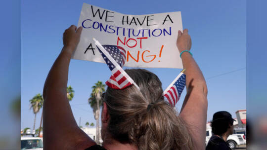 «No Kings»-Demonstationen - McAllen