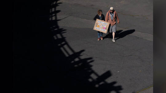 "No Kings"-Demonstrationen - Portland